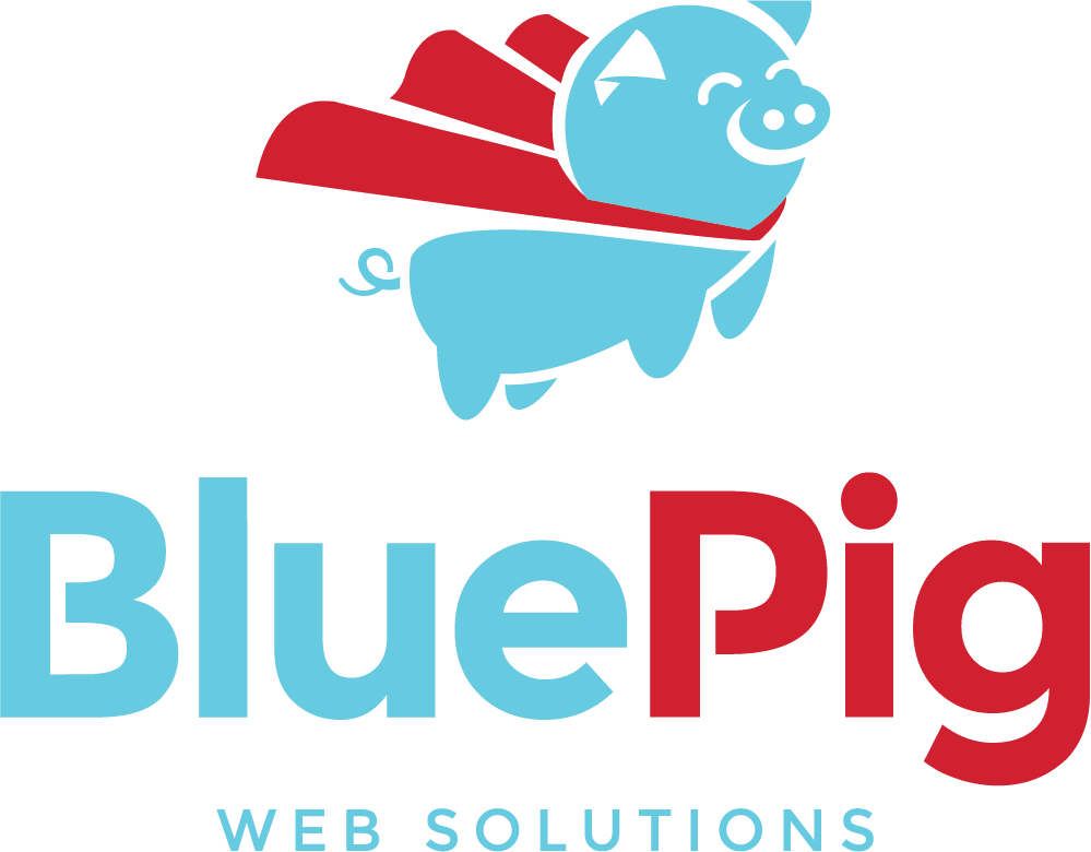 blue pig web logo